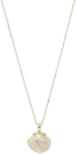 HONEYCAT Shell Locket Necklace in Gold, Rose Gold, or Silver | Minimalist, Delicate Jewelry